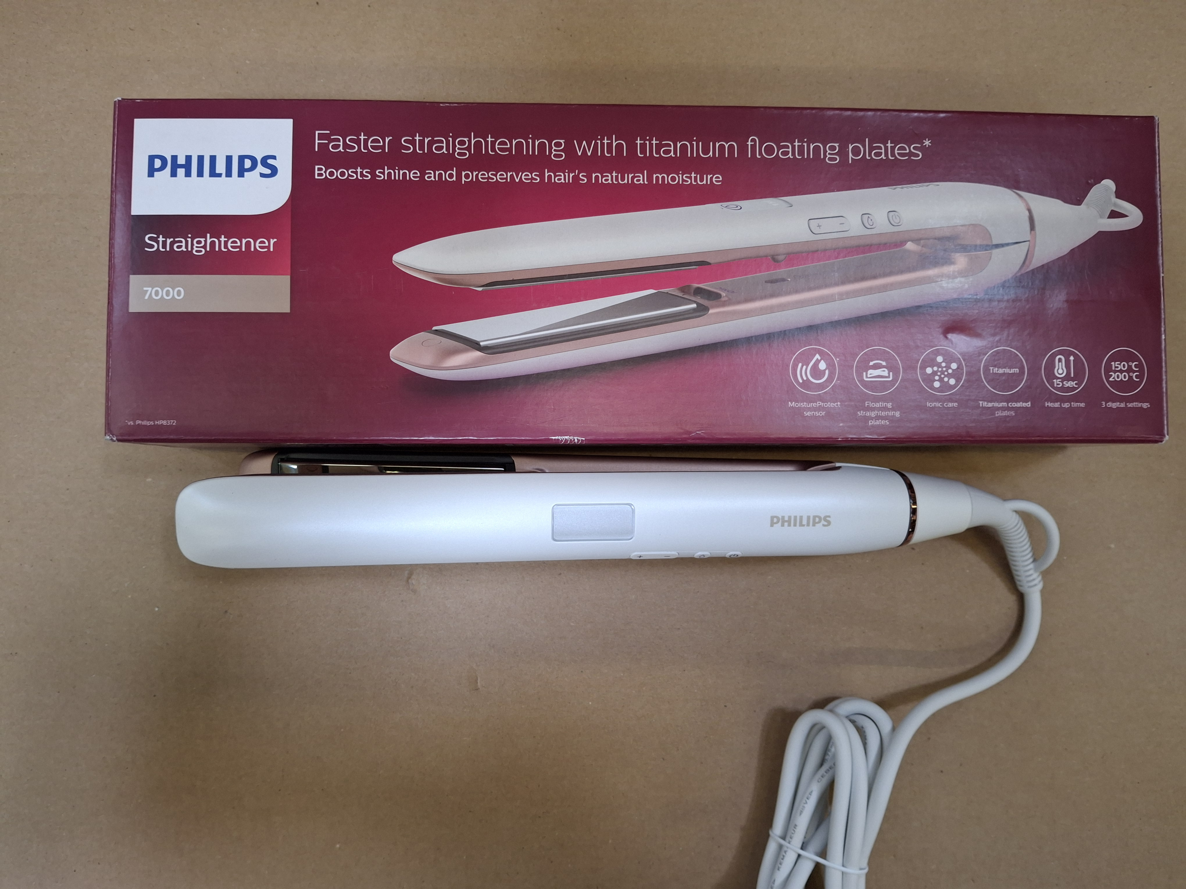 OUTLET - Prostownica do włosów PHILIPS MoistureProtect HP8374/00