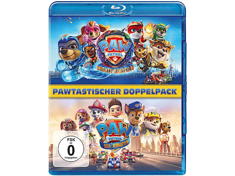 PAW Patrol: Der Mighty Kinofilm & PAW Patrol: Der Kinofilm Blu-ray