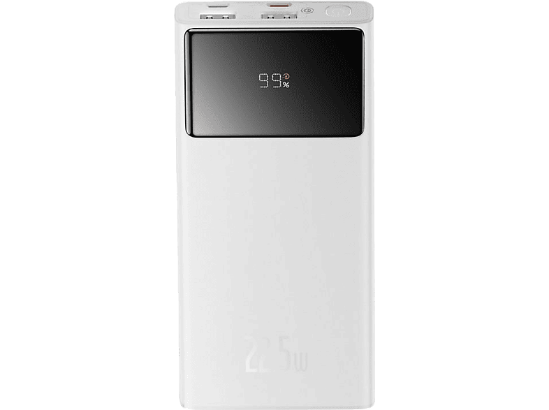 Baseus Star-Lord Overseas Edition 10.000 mAh Digital Display 22.5W Taşınabilir Şarj Cihazı Beyaz