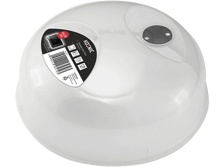 KOENIC KMH-0025-1 Mikrowellenabdeckung 25cm, Transparent