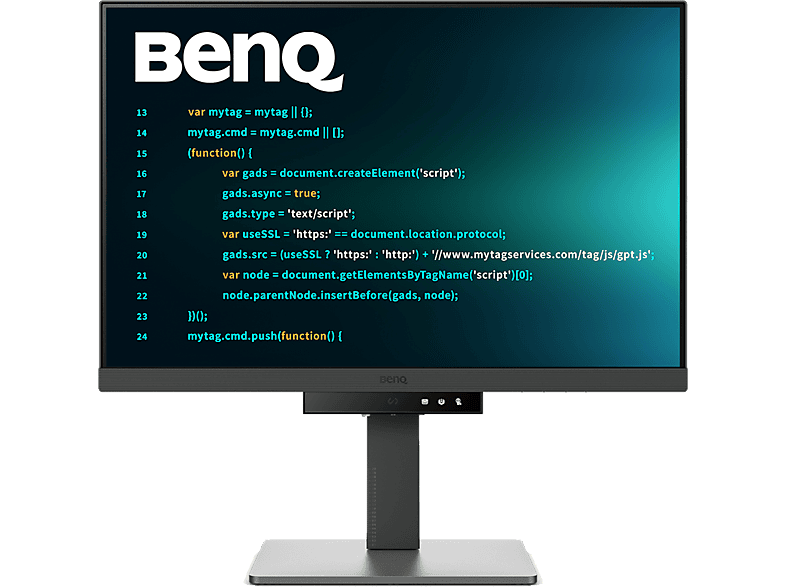 BenQ RD240Q, 24.1 WQXGA, 5 ms, 60 Hz, DisplayPort, Tecnología Low Blue Light, Negro