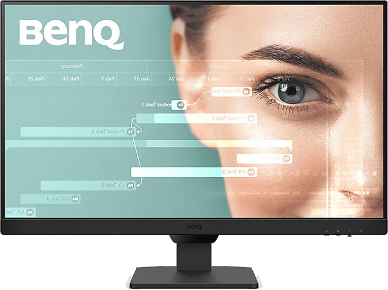 Monitor - BenQ GW2790T, 27", Full-HD, 5 ms, 100 Hz, x2 HDMI, x1 DisplayPort, Eye-Care, Negro