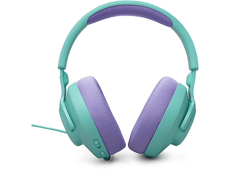 Thumbnail - JBL Quantum 100M2, Over-ear Gaming Headset Cyan