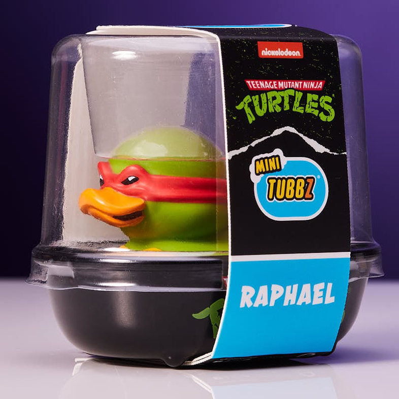 TUBBZ Teenage Mutant Ninja Turtles - Raphael gumikacsa (Mini Edition)