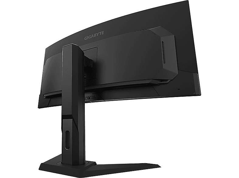 GIGABYTE MO34WQC2 34 Zoll Curved Gaming Monitor, WQHD, 0,03 ms Reaktionszeit, 1000 cd/m², 240 Hz, Schwarz — Foto 3 von 4