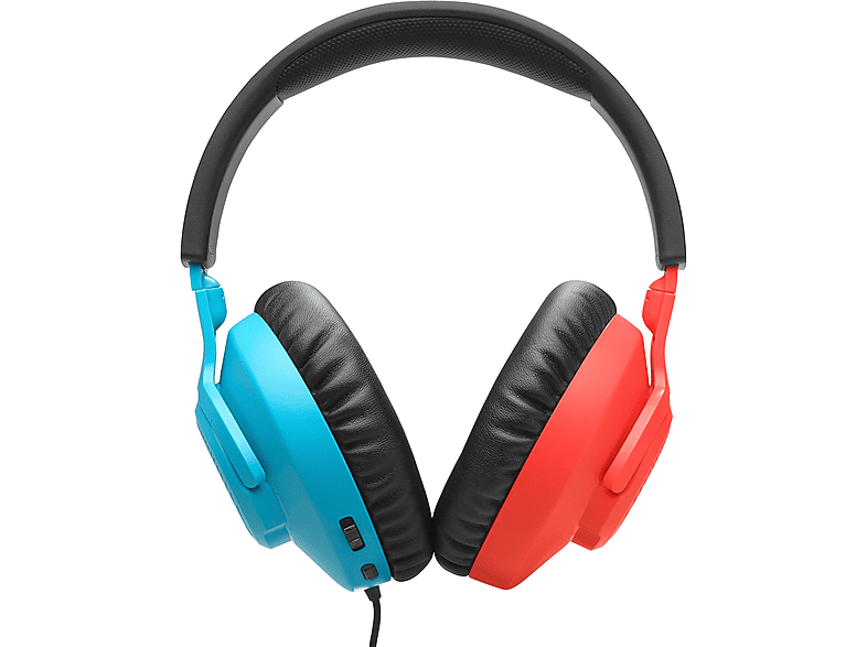 Thumbnail - JBL Quantum 100N, Over-ear Gaming Headset Rot/Blau