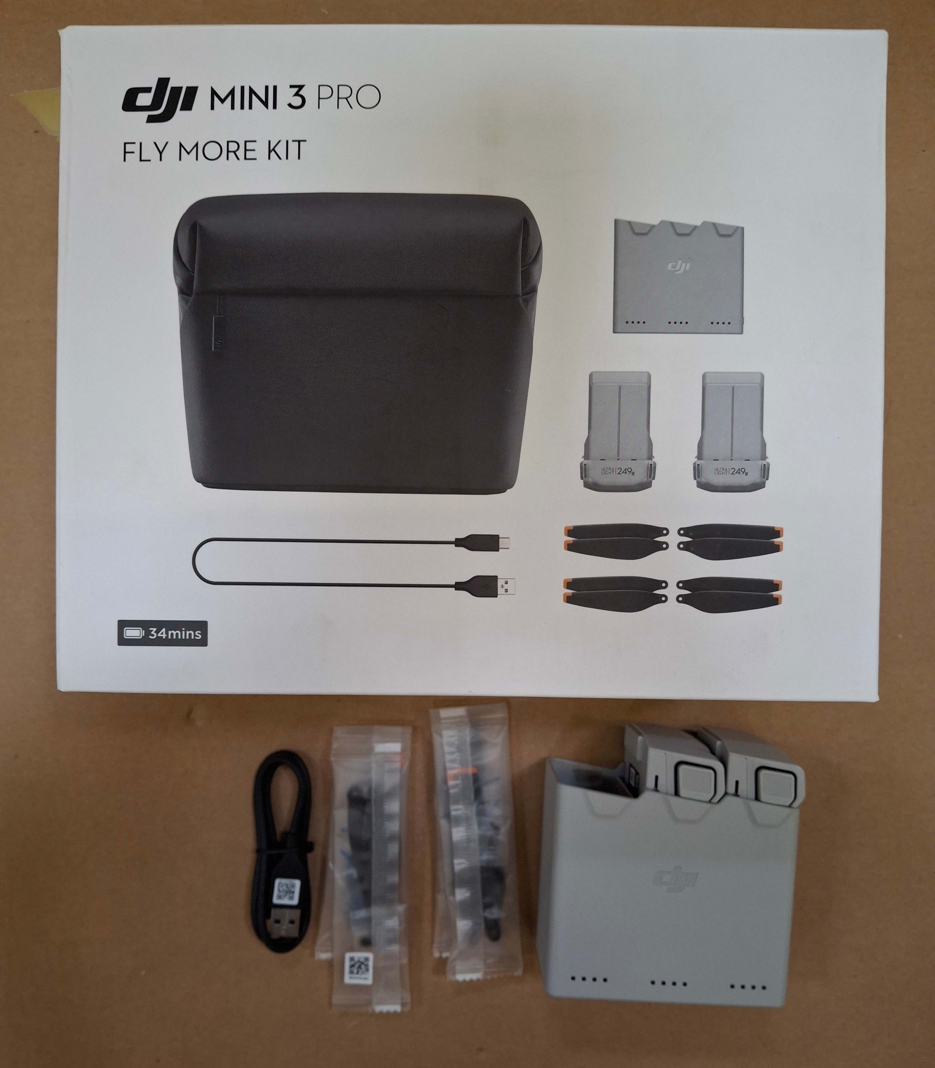 OUTLET - Zestaw DJI Mini 3 Pro Fly More Kit