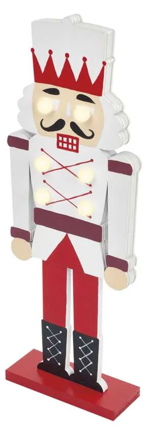 EMOS LED Diótörő katona, 29 cm, 1xCR2032, meleg fehér (DCWW38)