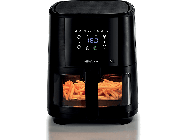 KENWOOD Cam Pencereli 6 L Airfryer Siyah