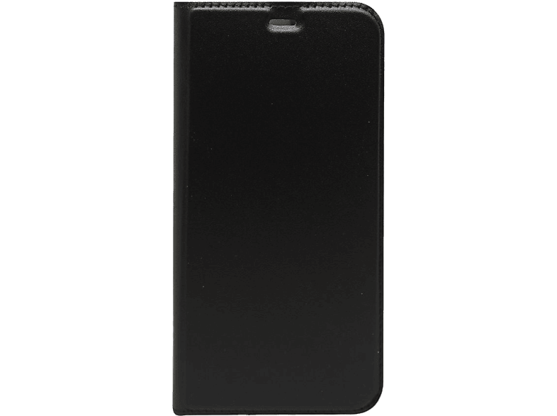 CASE AND PRO Redmi Note 12 5G/Poco X5 5G oldalra nyíló tok, fekete (BOOKTYPE-N12-5G-BK)