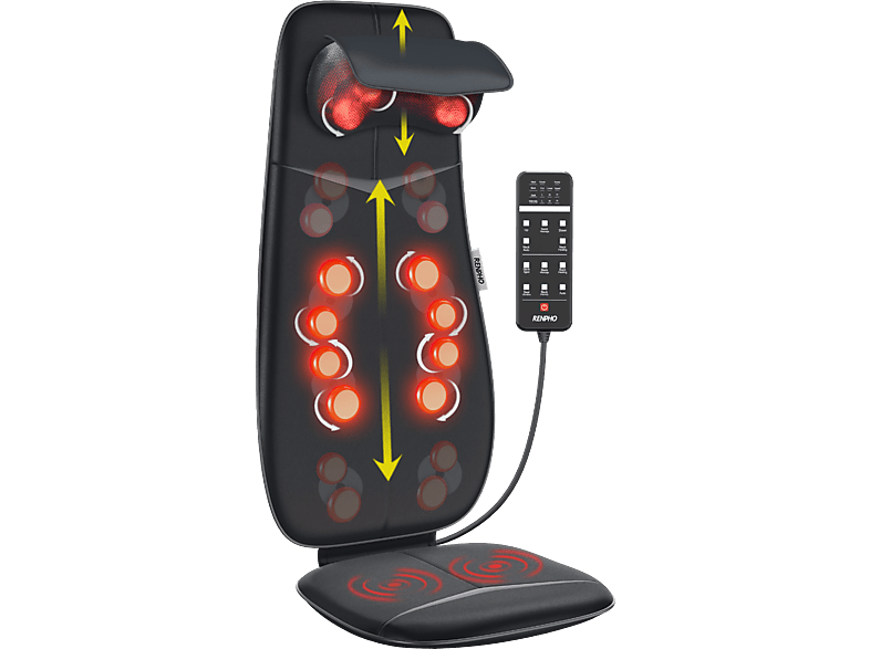 Renpho PEU-RF-BM076-BK S-Shape Massage Sitzauflage