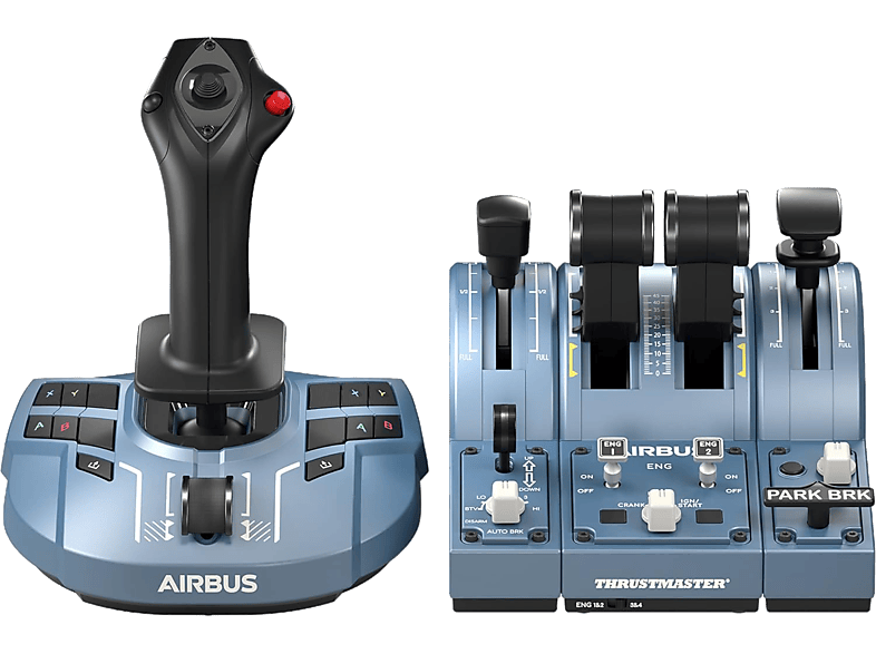 Thrustmaster TCA Captain pack X Airbus Edition, Para Xbox, Nivel Intermediaire, Azul