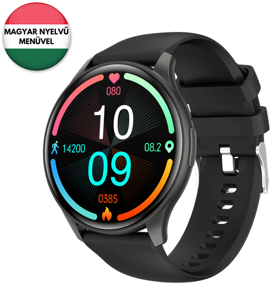 CARNEO Gear+ Essential 2nd gen. okosóra, fekete (8588009299424)