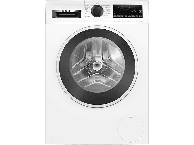 Bosch Wgg244Z5It Lavatrice, Caricamento frontale, 9 kg, 58,8 cm, Classe A