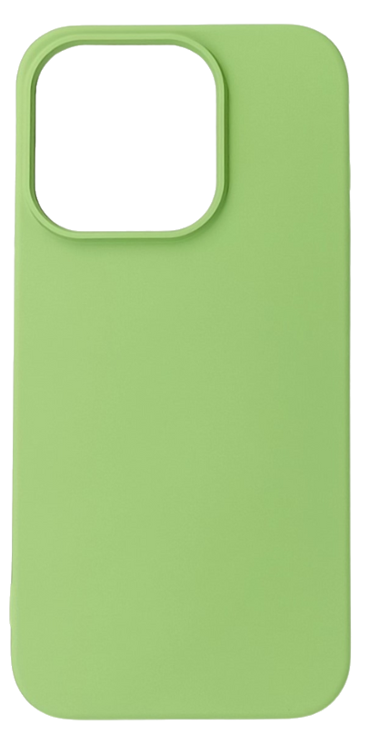 CASE AND PRO iPhone 15 Plus premium szilikon tok, zöld (PREM-IPH15P-GR)