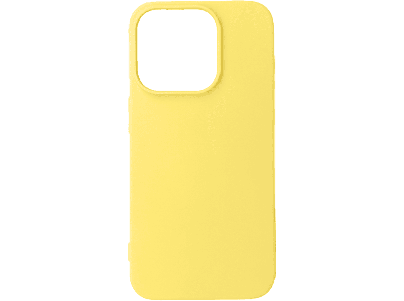 CASE AND PRO iPhone 15 Pro Max premium szilikon tok, citromsárga (PREM-IPH15PM-Y)