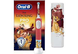 ORAL B Vitality Pro Lion King Çocuk Şarjlı Diş Fırçası + Seyahat Kabı