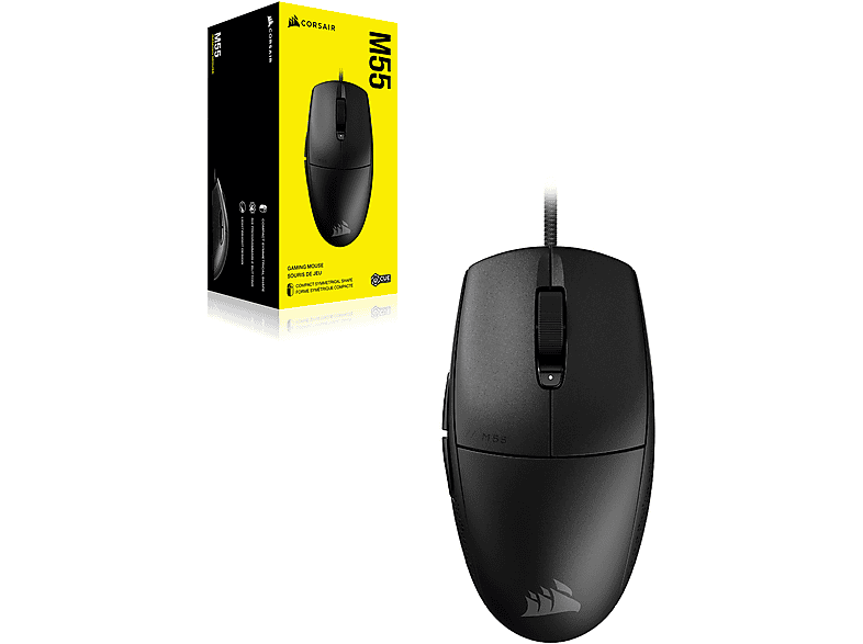 Corsair M55 Wired Black – zdjęcie 2