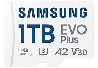 SAMSUNG EVO Plus microSD memóriakártya, 160/120 MB/s, 1 TB (MB-MC1T0SA/EU)