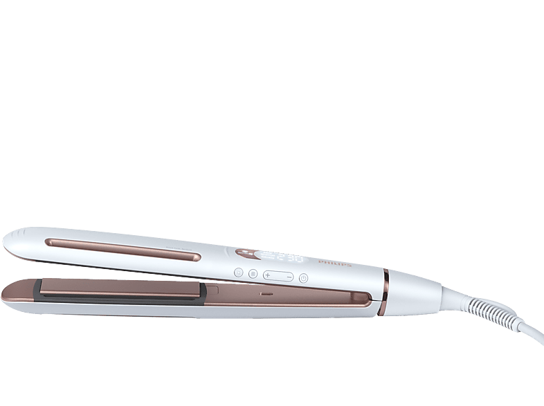 Philips BHS830/00, Cerámica, 3 modos, 53 W, 230 °C, Tecnología SenseIQ, Blanco