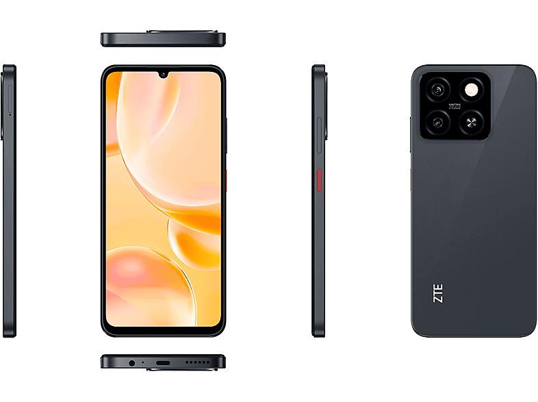Thumbnail - ZTE Blade A55 64 GB Starry Black Dual SIM