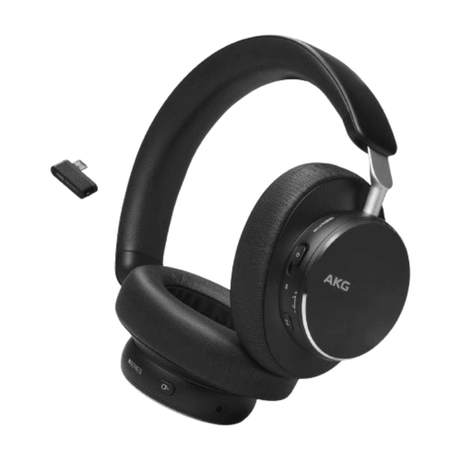 Akg N9 Hybrid Anc On-ear Draadloze Hoofdtelefoon Met Ruisonderdrukking Zwart