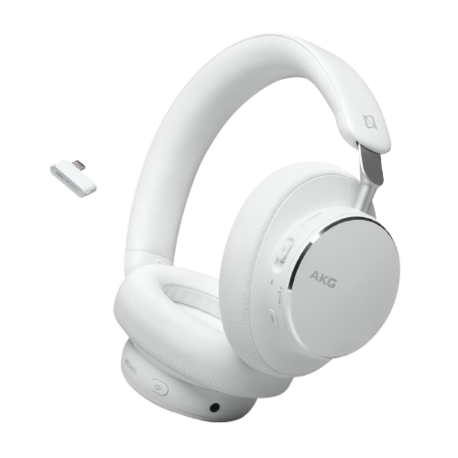Akg N9 Hybrid Anc On-ear Draadloze Hoofdtelefoon Met Ruisonderdrukking Wit