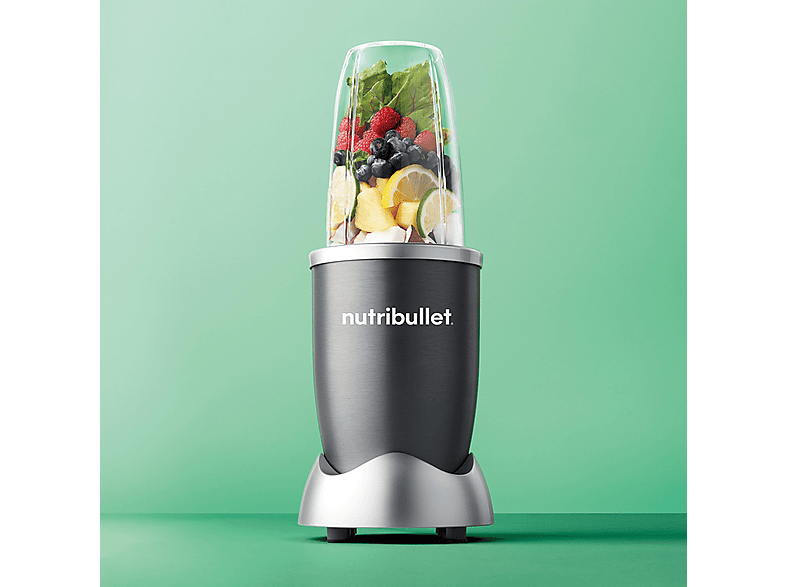 nutribullet Original NB606DG Smoothiemaker (Grau, 600 Watt, 532 + 710 ml TO GO-Becher) — Foto 4 von 5