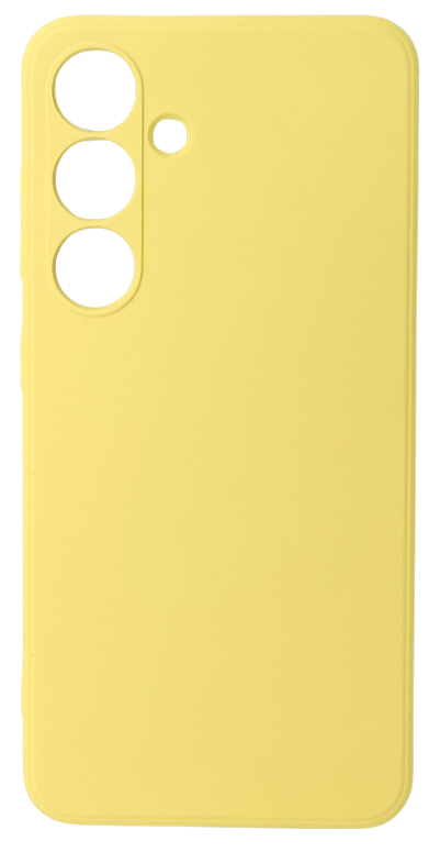 CASE AND PRO Samsung Galaxy S24 Plus premium szilikon tok, citromsárga (PREM-SAM-S24P-Y)