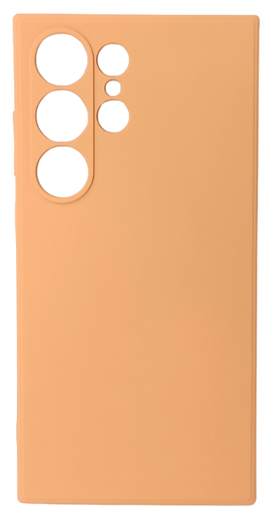 CASE AND PRO Samsung Galaxy S24 Ultra premium szilikon tok, narancssárga (PREM-SAM-S24U-O)