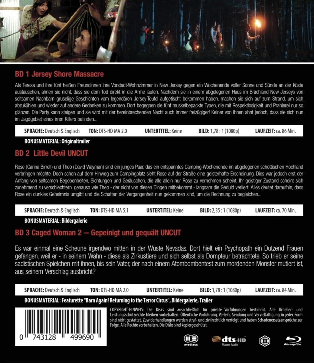 DVD-Cover mit Text auf Deutsch. Text auf dunklem Hintergrund. Einige Bilder sichtbar.