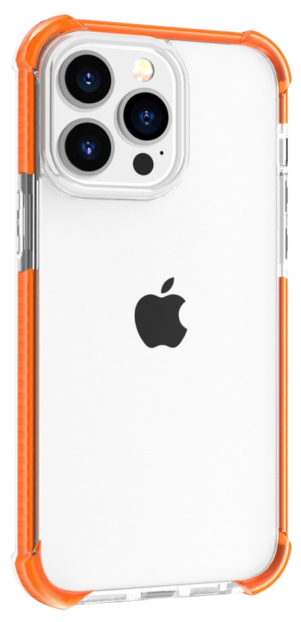 CASE AND PRO iPhone 14 Pro Max ütésálló szilikon hátlap, narancssárga (SCK-IPH1467PM-O)