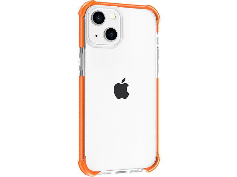 CASE AND PRO iPhone 15 Plus ütésálló szilikon hátlap, narancssárga (SCK-IPH15P-O)