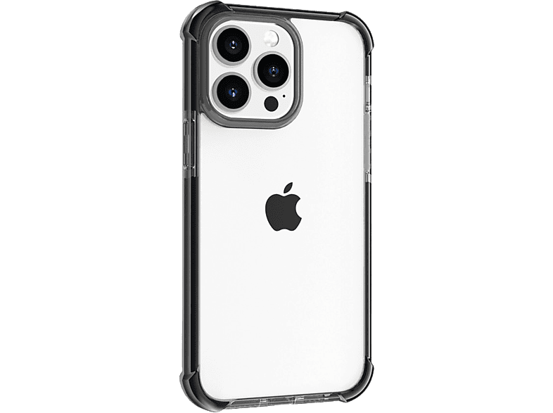 CASE AND PRO iPhone 15 Pro ütésálló szilikon hátlap, fekete (SCK-IPH15PR-BK)