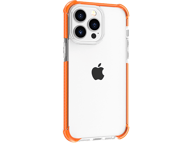 CASE AND PRO iPhone 15 Pro ütésálló szilikon hátlap, narancssárga (SCK-IPH15PR-O)