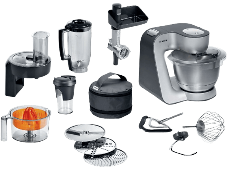 BOSCH MUM Serie 4 MUM58359 Keukenmachine Zilver 1000 W