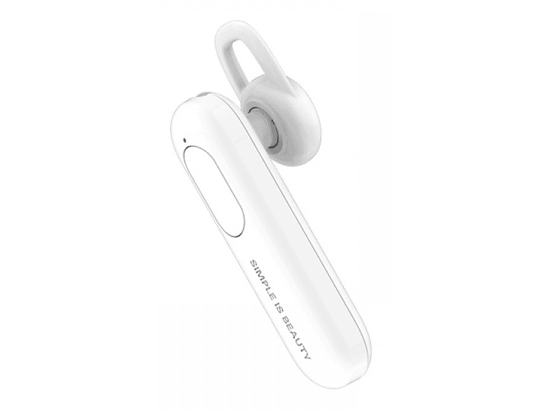 XO BE04 Bluetooth headset, fehér (BTHEADSET-BE4-W)