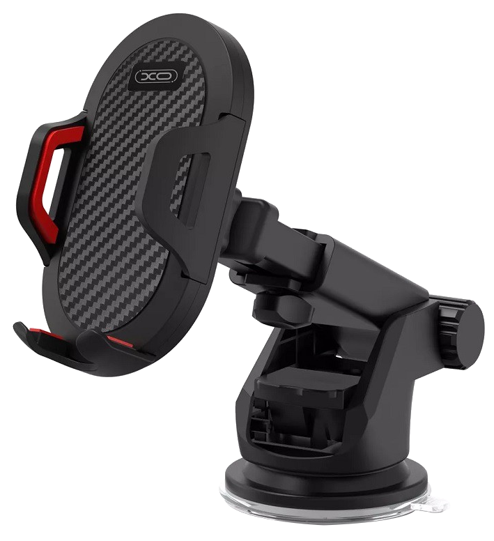 XO C39 műszerfalra rögzíthető tartó, fekete (CARHOLDER-C39-BK)