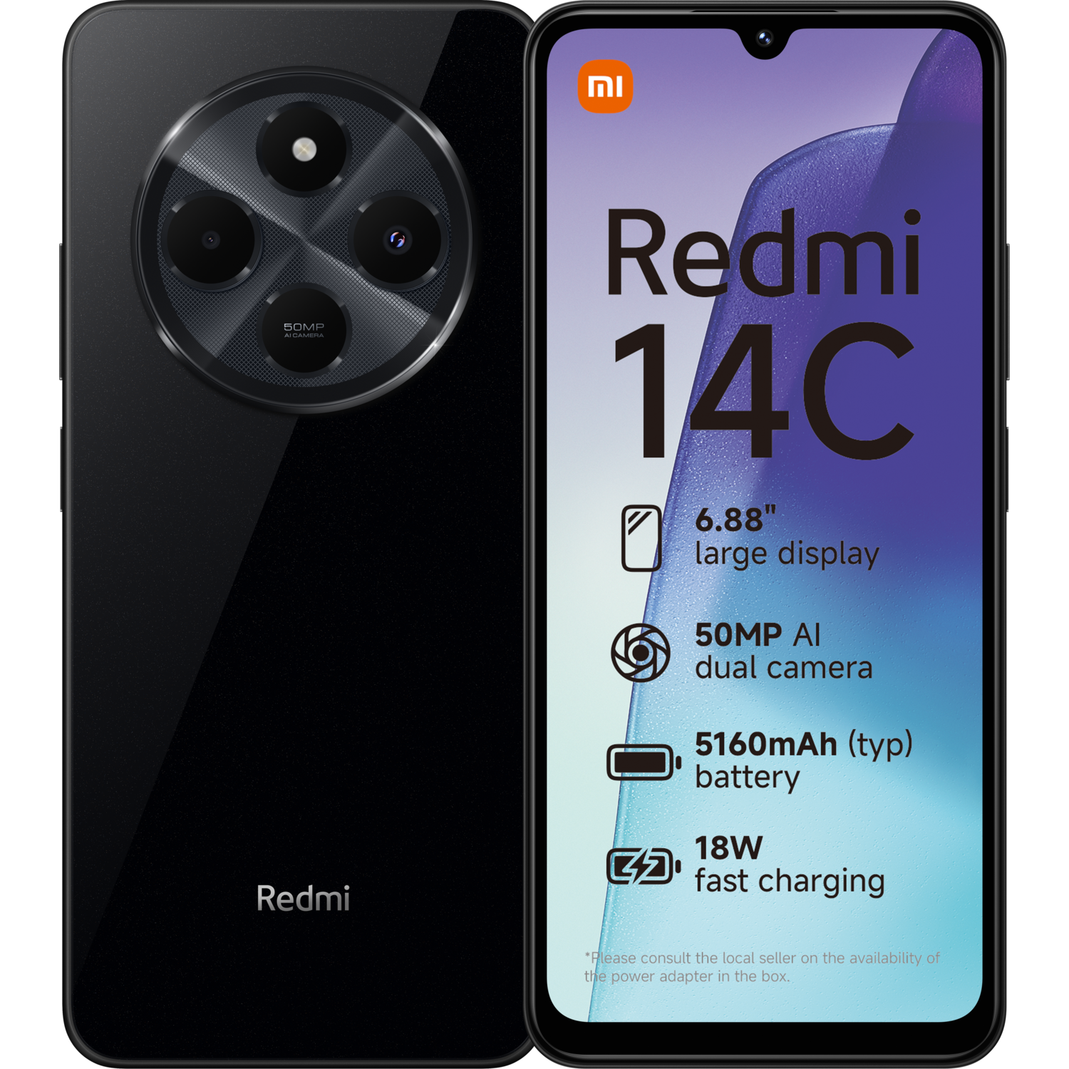 XIAOMI Redmi 14C | 256GB - Midnight Noir | MediaMarkt