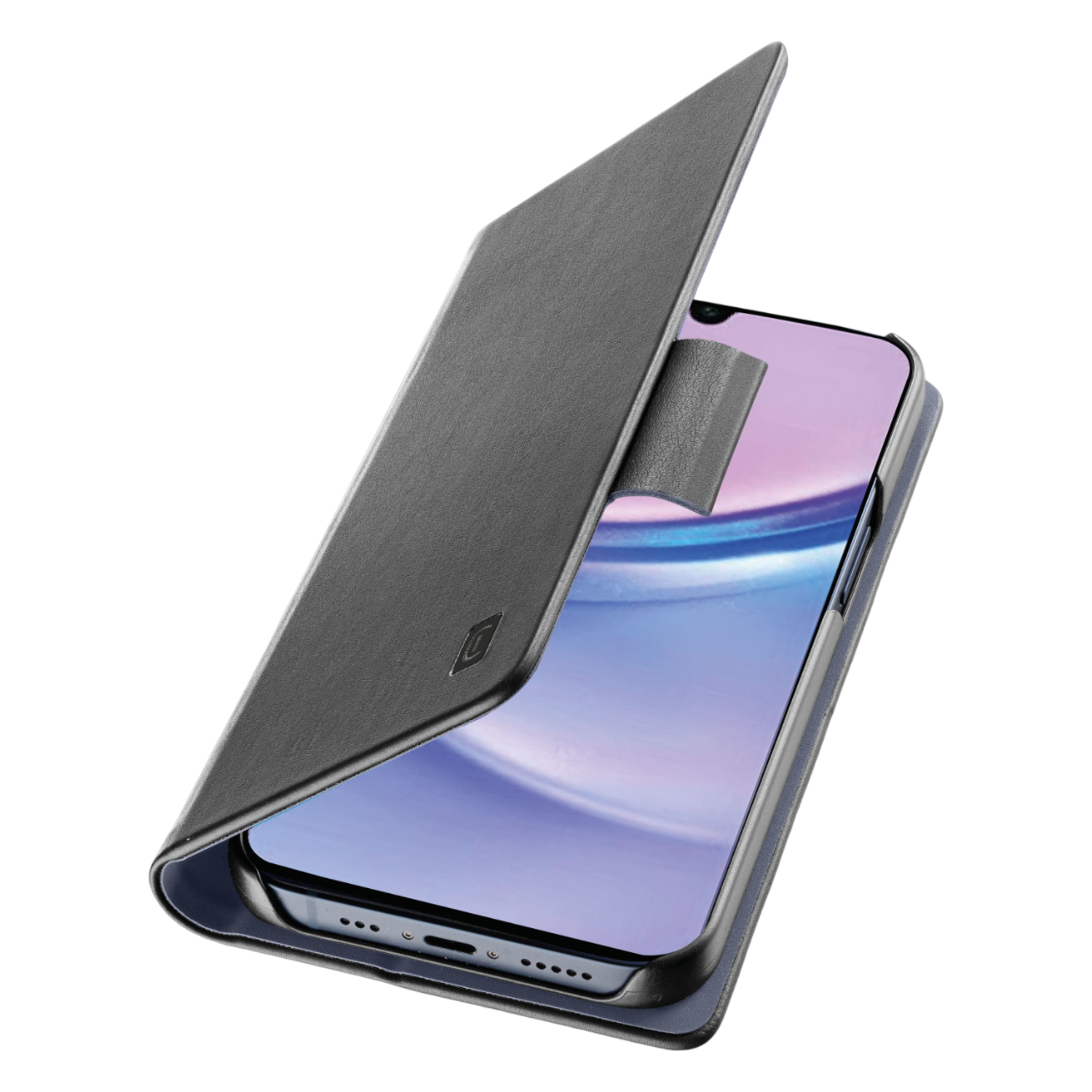 Cellularline Book Telefoonhoesje Voor Samsung Galaxy A16 Zwart