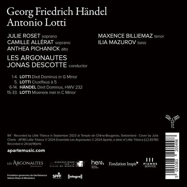 Rückseite einer Musik-CD mit Text über die Künstler und Songs.