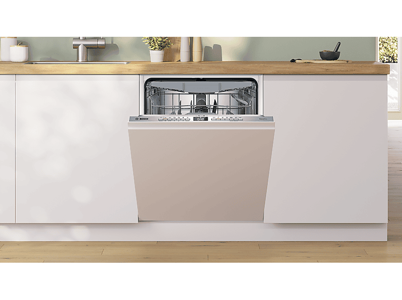 Bosch SMH4ECX28E Serie 4 Geschirrspüler (vollintegrierbar, Besteckschublade, 598 mm breit, 42 dB(A), A, Silber) — Foto 5 von 5