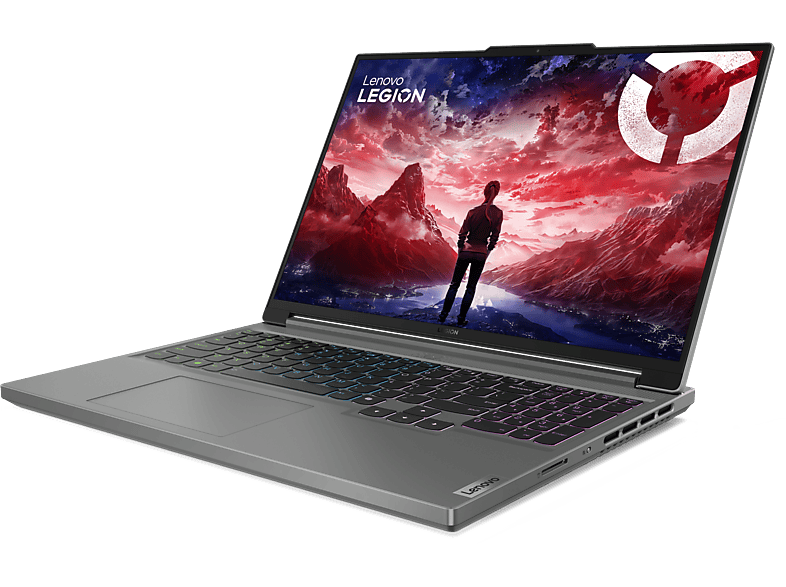 LENOVO Legion Slim 5 16AHP9 83DH002DHV Szürke Gamer laptop (16" WQXGA/Ryzen7/32GB/1024 GB SSD/RTX4070 8GB/NoOS)