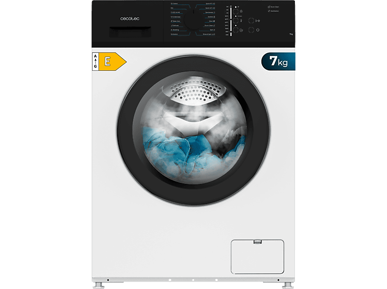 Lavadora carga frontal | Cecotec Bolero DressCode 720 E