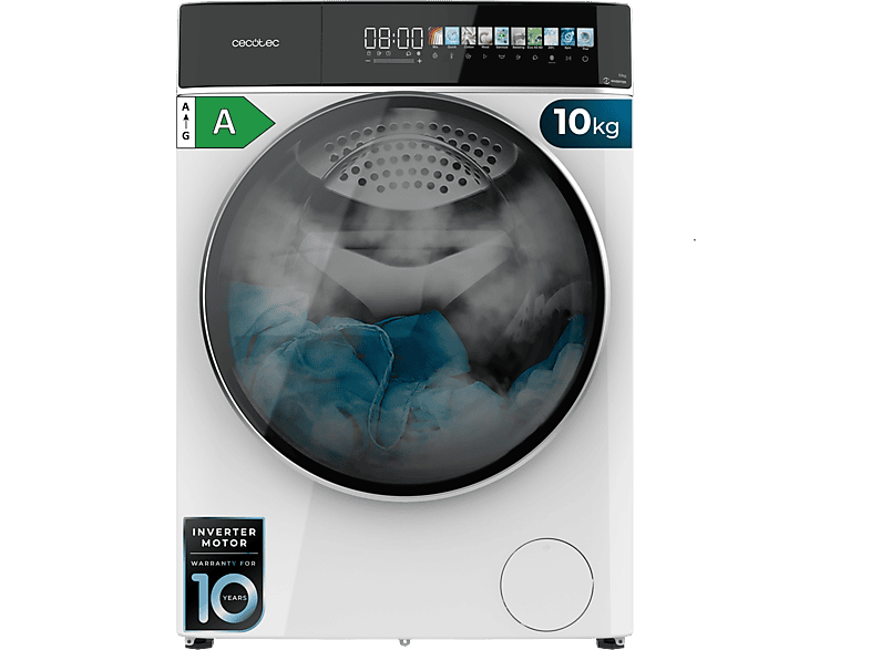 Lavadora carga frontal | Cecotec Bolero DressCode 10900 Inverter FullColor A