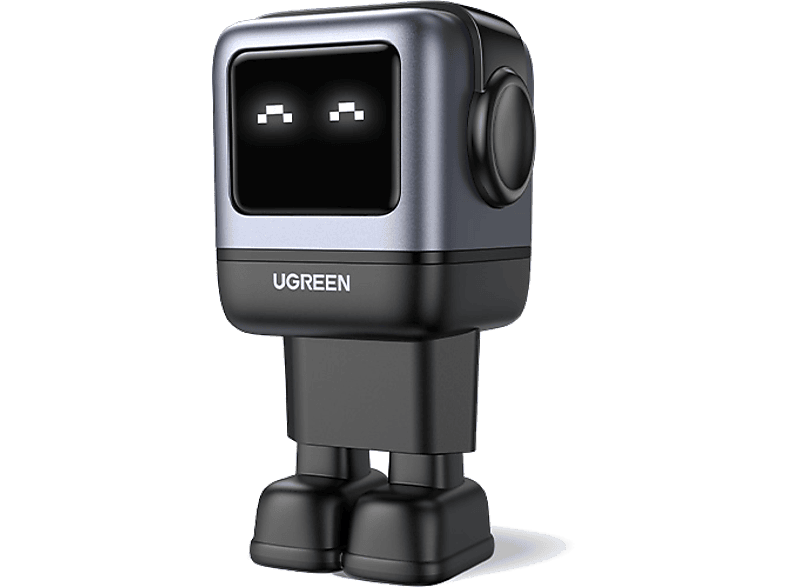 UGREEN Nexode RG 65W Robot GaN Hızlı Şarj Cihazı 2xUSB-C, 1xUSB-A Gri_0