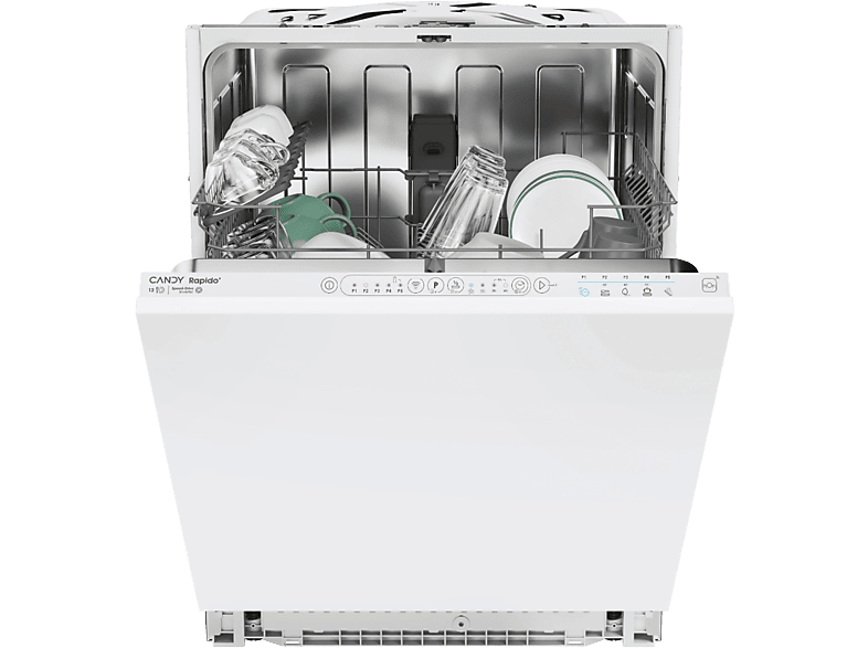 Candy Rapidó CI 3E7L0W2, 13 Servicios, 5 Programas, 60 cm, Wifi, Motor inverter, Sin panelar