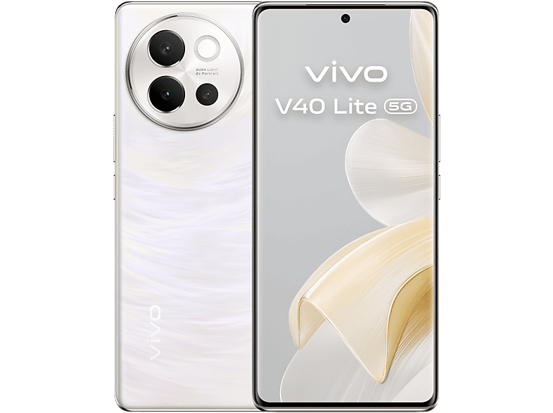 vivo V40 Lite, Dreamy White, 256 GB, 8 GB RAM, 6.78  AMOLED, Qualcomm Snapdragon® 6Gen 1, 5500 mAh , Android 14