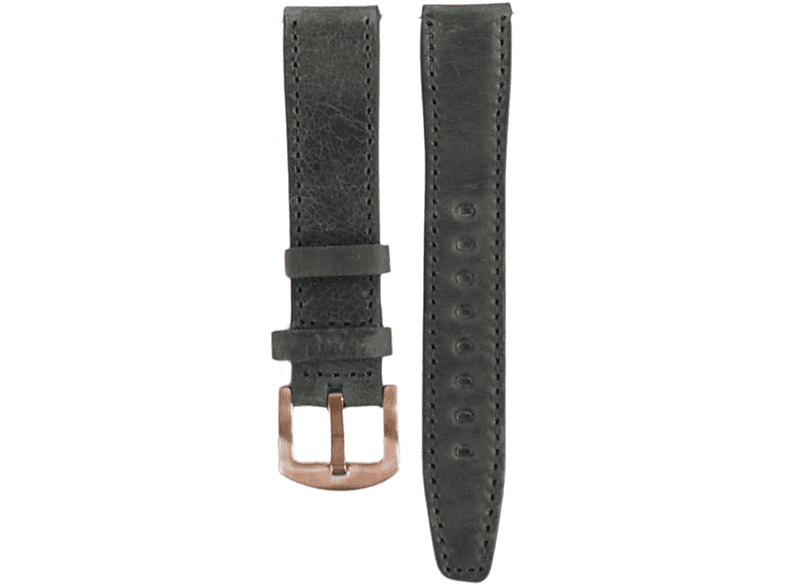 FRO LW38-43 20 mm Hakiki Deri Spor Yeşil Kordon Gold Toka