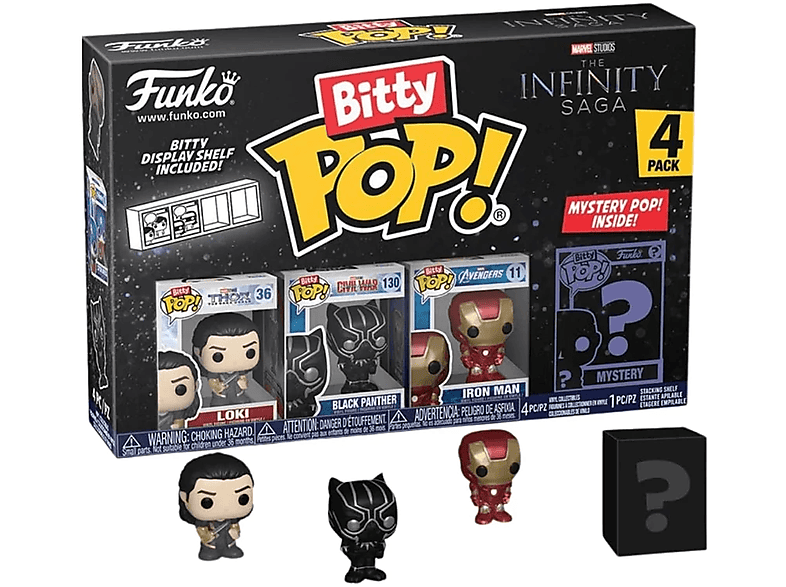 FUNKO POP Bitty POP! Marvel: Loki 4PK figura (FU71506)